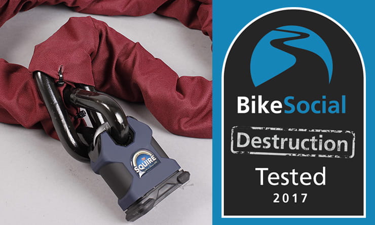 Almax Immobiliser Series IV Uber and Squire SS65CS tested to destruction by BikeSocial